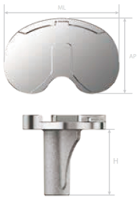 Fixed Bearing Tibial Tray Blueprint and Design