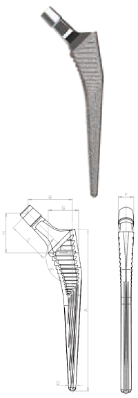 MH NEOS Primary Stem Blueprint