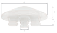 MK Patellar Component Blueprint