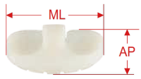 Tibial Insert Dimensions