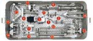 Tibial Instrument Tray Layer 3