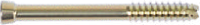 6.5mm Cannulated Locking Screw Gold